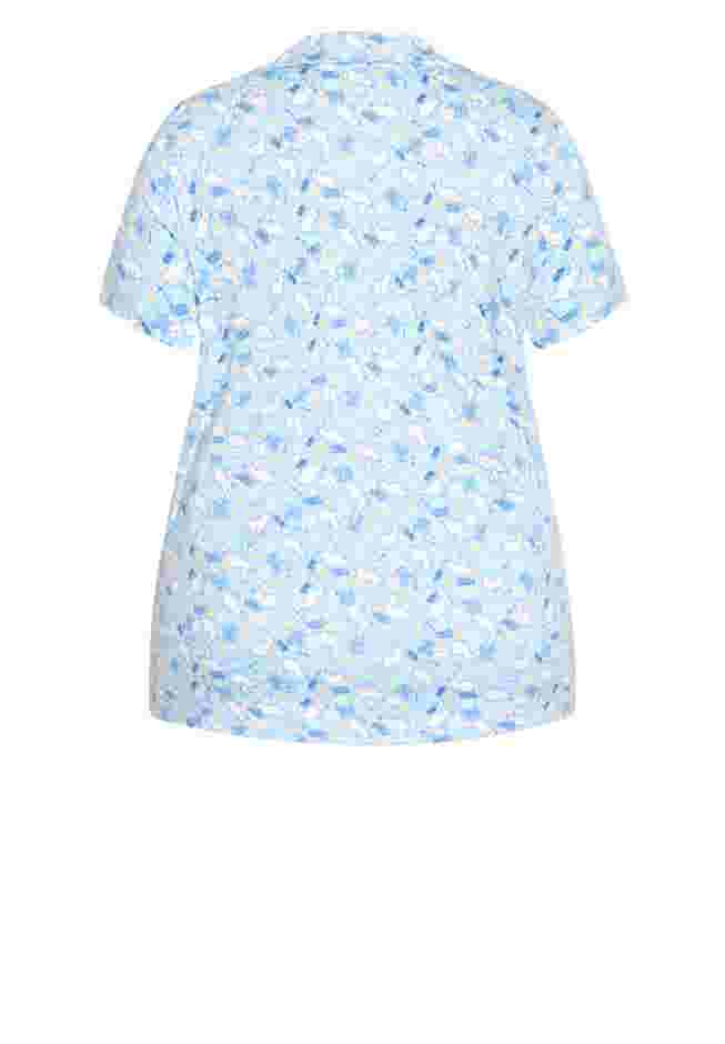 Bunny Button Up Sleep Top image number 5