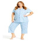 Bunny Button Up Sleep Top image number null