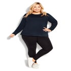 Hi Lo Sweat Top image number null