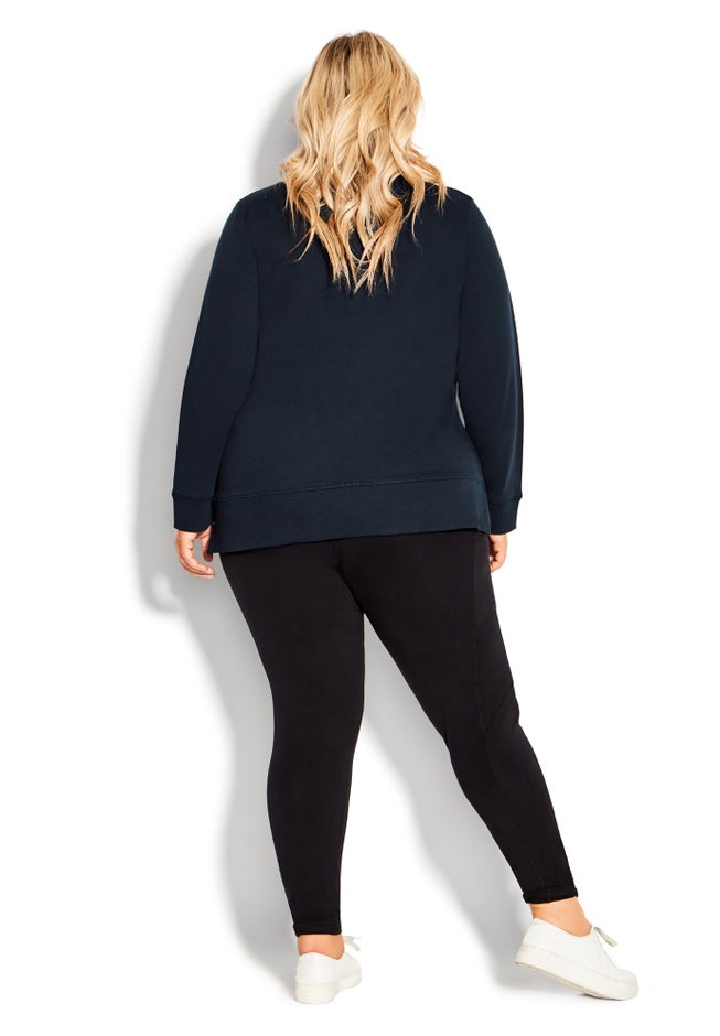 Hi Lo Sweat Top image number 6