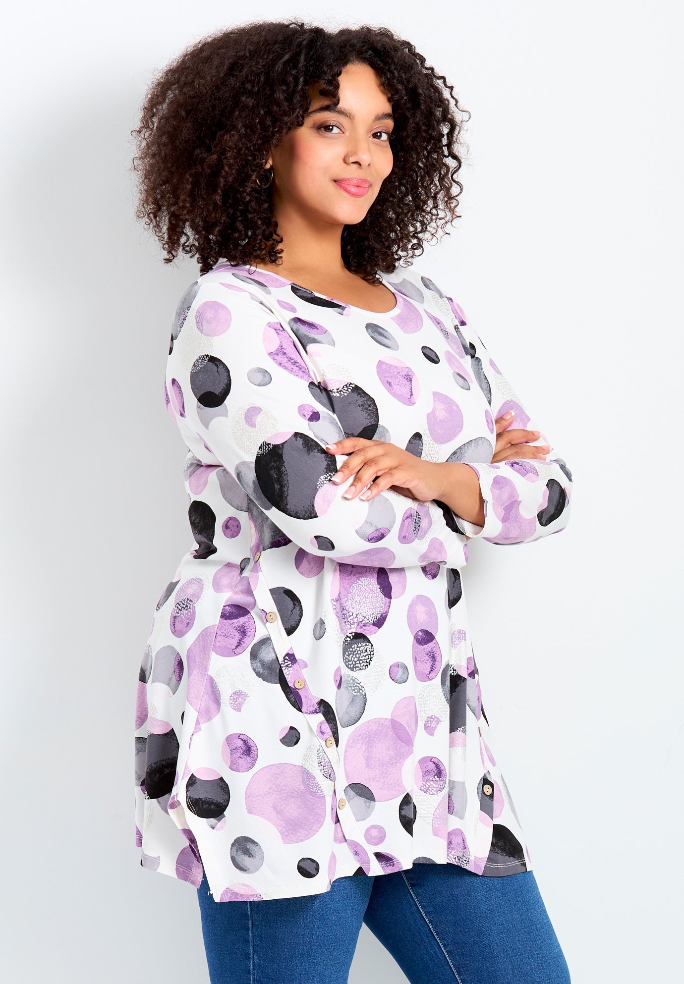 Leisure Button Tunic image number 3