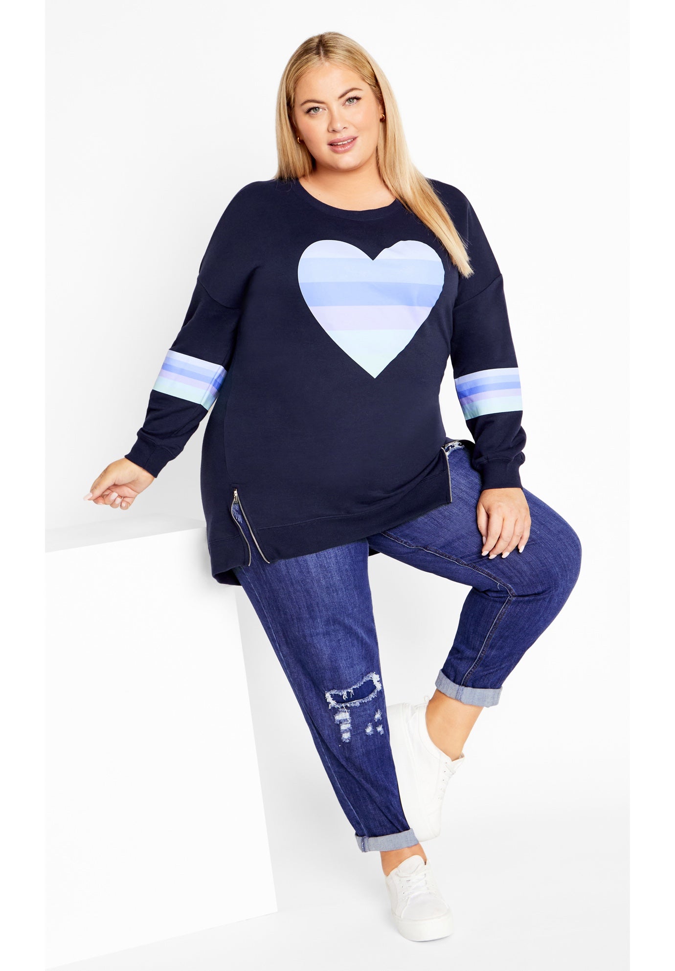 Rainbow Bright Sweater image number 1