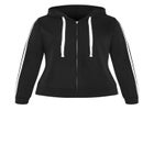 Side Stripe Zip Hoodie image number 3