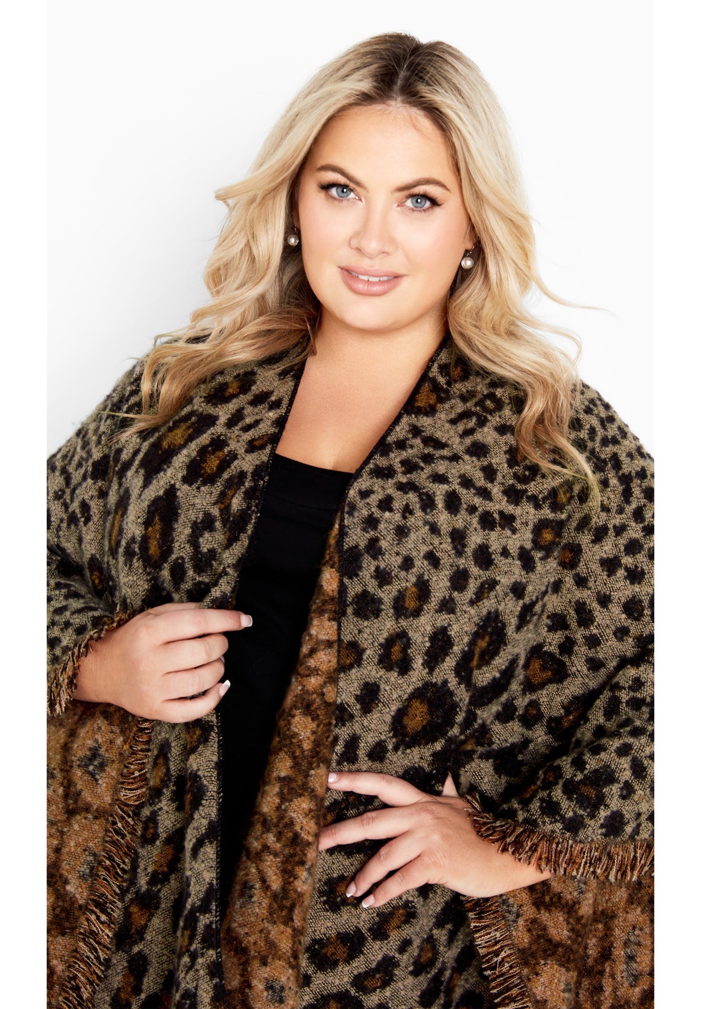 Isabella Poncho Cape image number 4