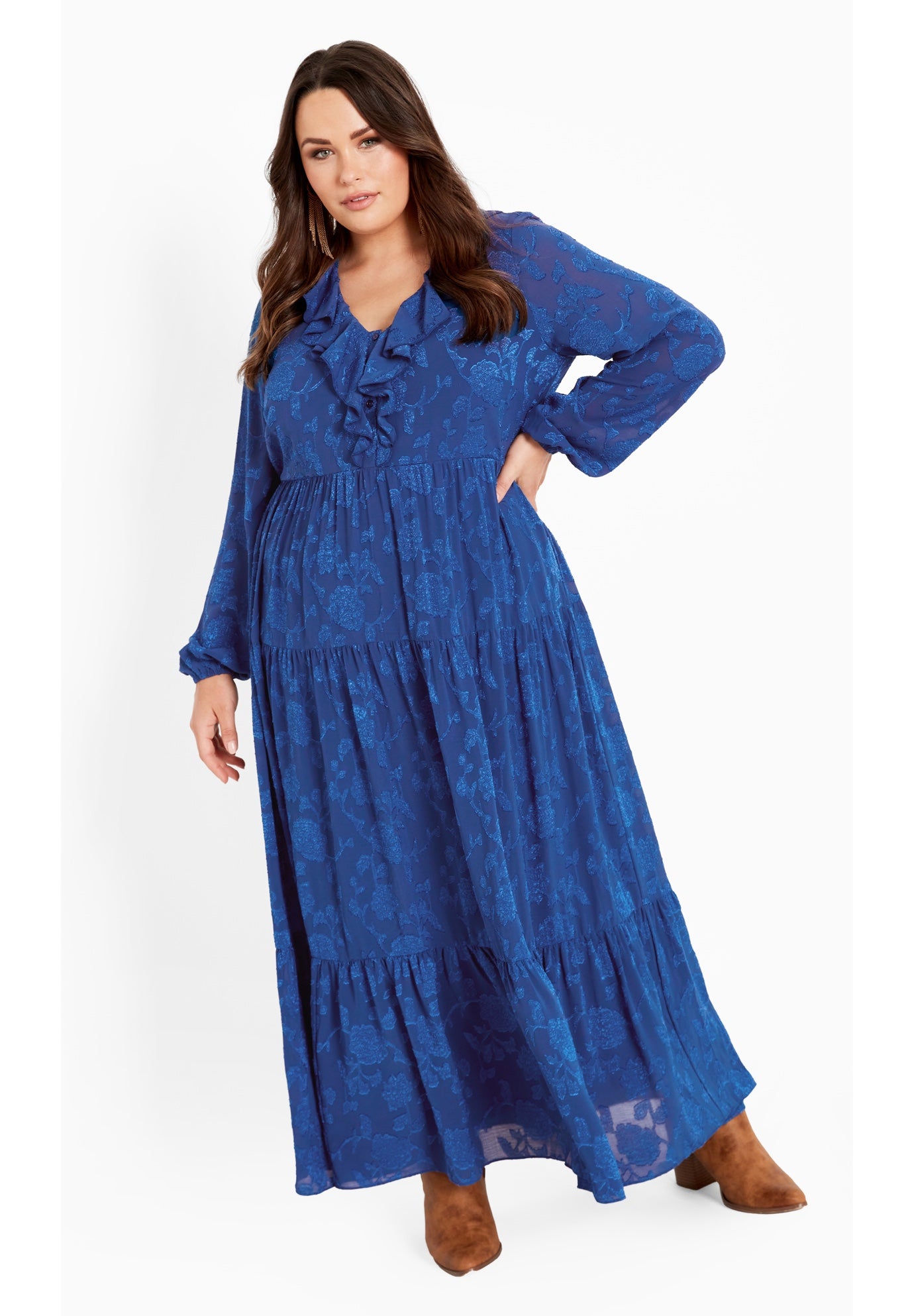 Desi Ruffle Dress image number 1