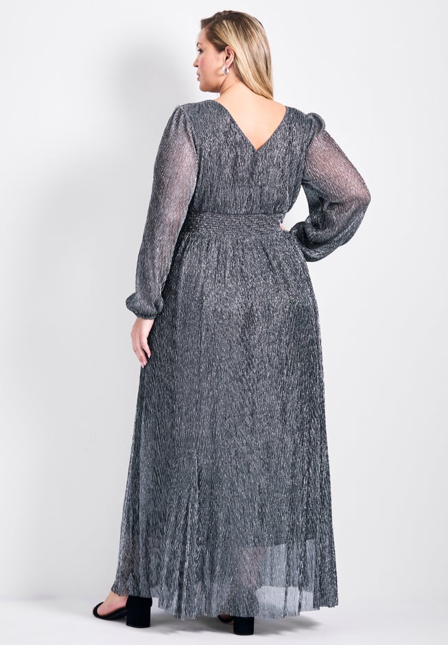 Lucia Plisse Maxi Dress image number 1