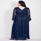 Lucia Plisse Maxi Dress image number 1