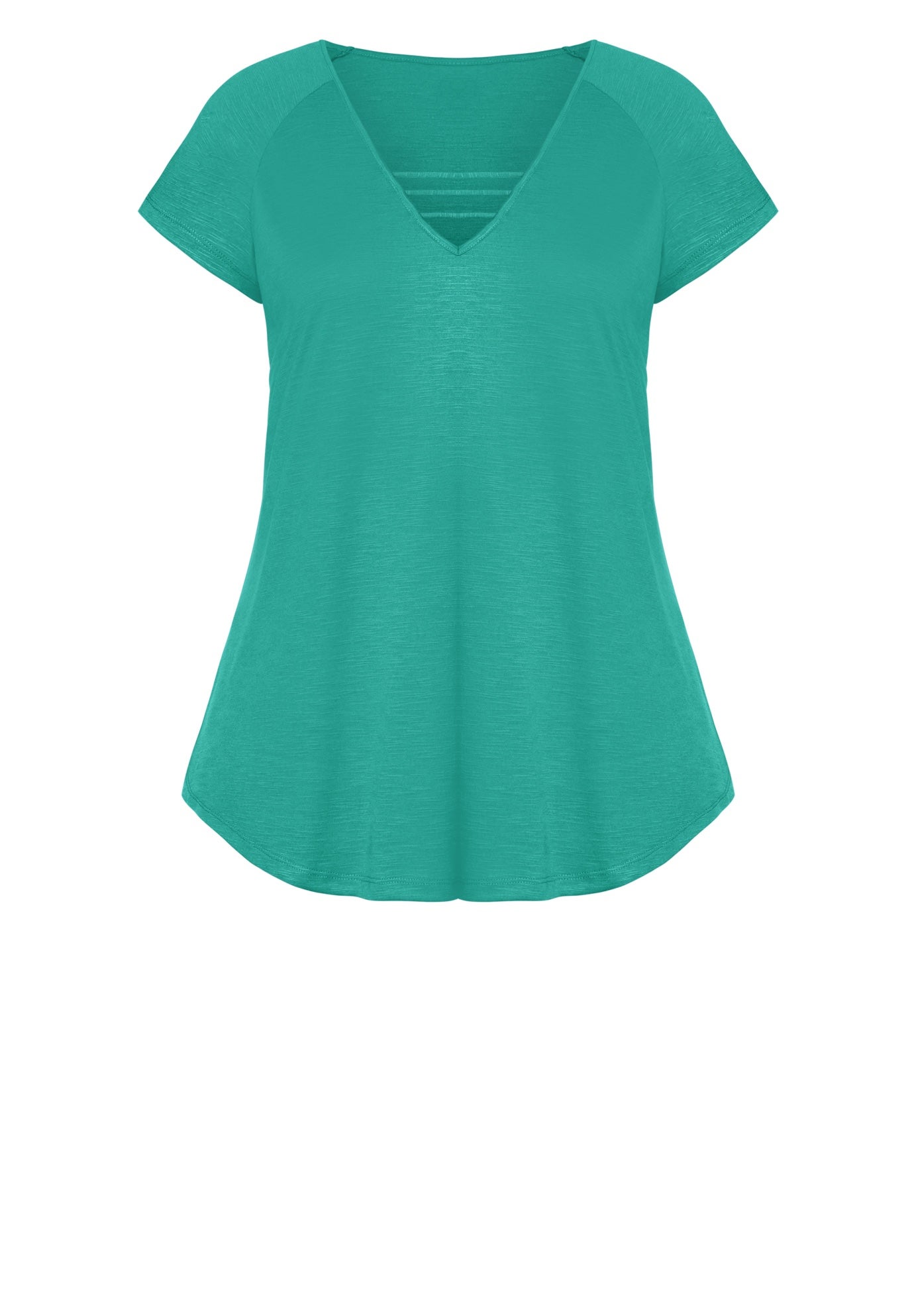 3 Bar V-Neck Top image number 2