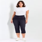 Butter Denim Pull On Crop Jean image number 0