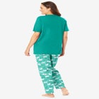 Graphic Tee PJ Set image number null