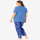 Graphic Tee PJ Set image number null