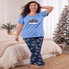 Graphic Tee Pure Cotton PJ Set image number 7