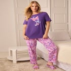 Graphic Tee Pure Cotton PJ Set image number null