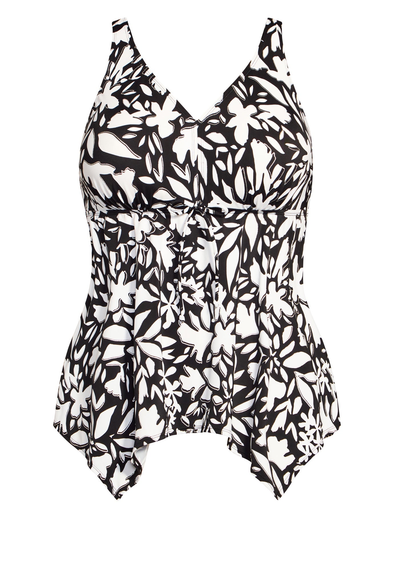 Sharkbite Print Tankini Top image number 2