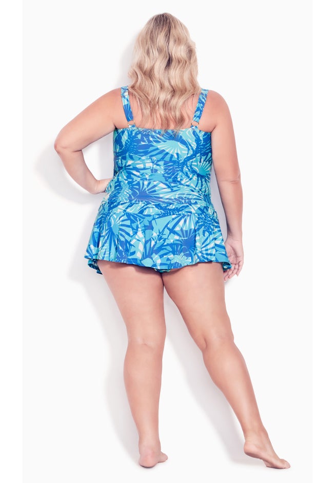Swim Print Skirt image number null