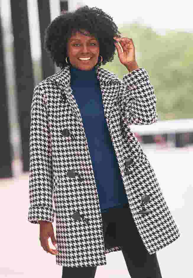 Hooded Toggle Wool Coat image number 0