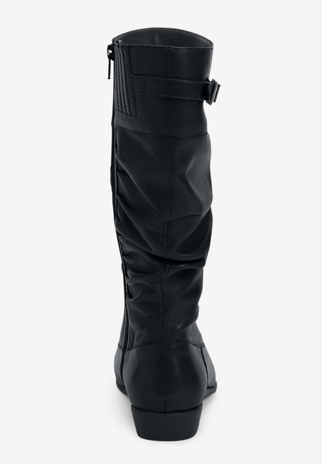 The Monica Wide Calf Leather Boot image number 1