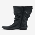 The Monica Wide Calf Leather Boot image number null