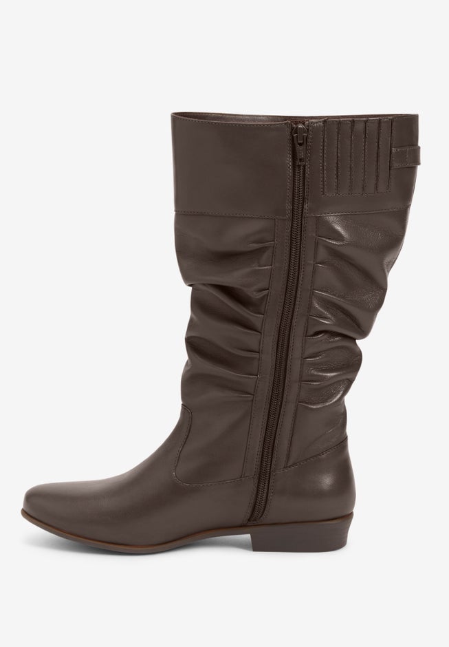 The Monica Wide Calf Leather Boot image number 3