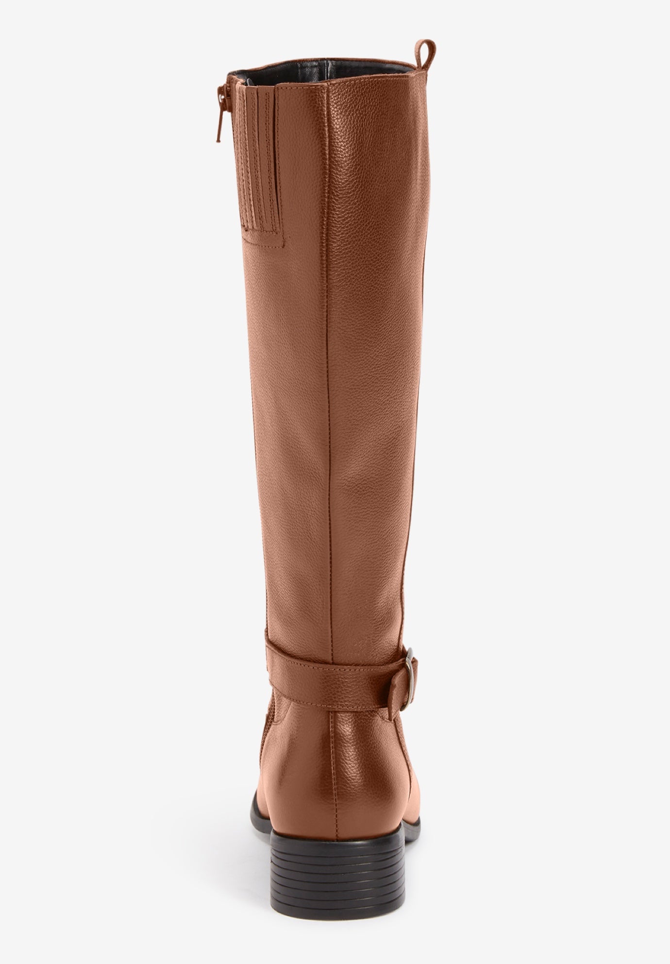 The Donna Tall Wide Calf Leather Boot By Comfortview image number 1