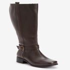 The Donna Tall Wide Calf Leather Boot By Comfortview image number null