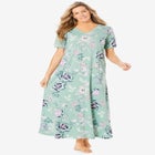 V-NECK SHORT SLEEVE MAXI LOUNGER image number null