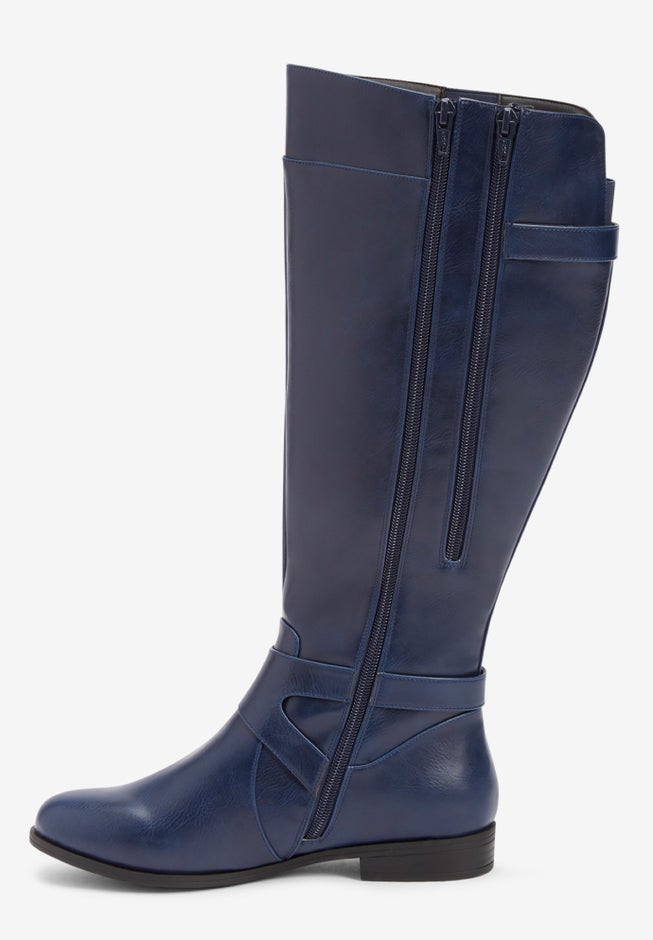 The Whitley Tall Wide Calf Boot By Comfortview image number 3
