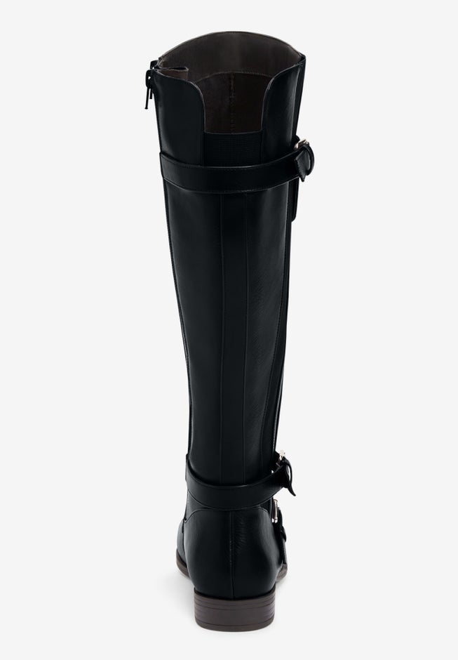 The Whitley Tall Wide Calf Boot By Comfortview image number 1