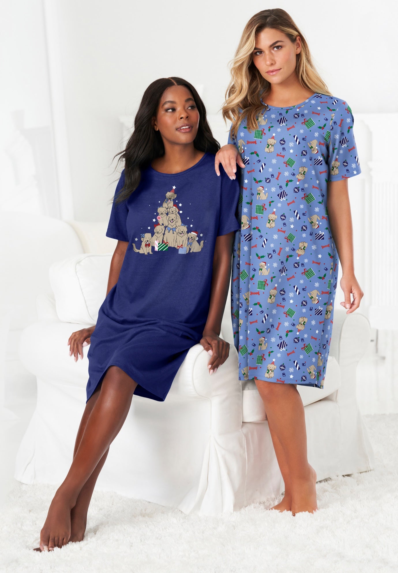 2-Pack Short-Sleeve Sleepshirt image number 5