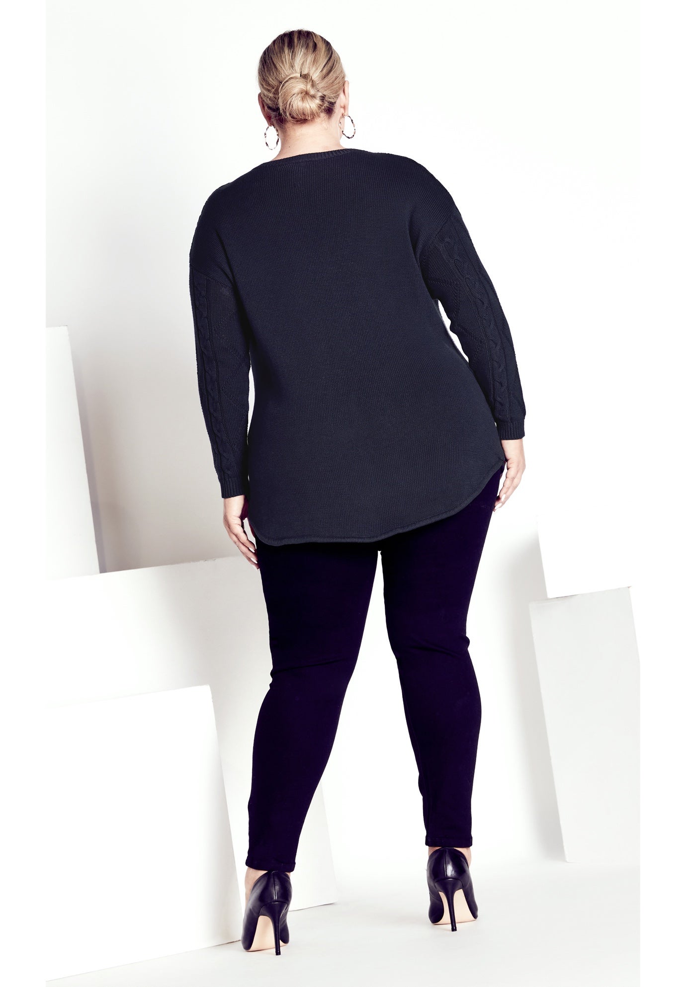 Carina Cable Sweater image number 3