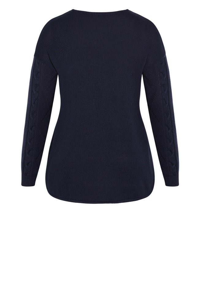 Carina Cable Sweater image number 5