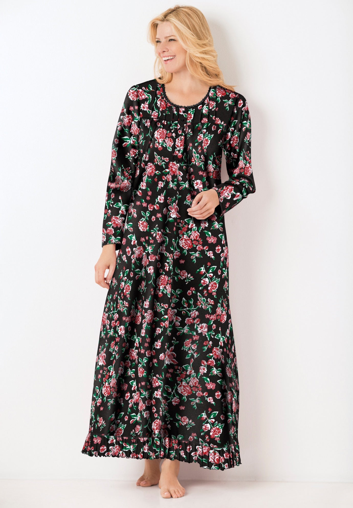 Long-Sleeve Gown image number 5