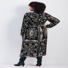 Eliana Scarf Placement Print Dress image number 1