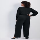 Luxe Drape Chiffon Overlay Jumpsuit image number 1