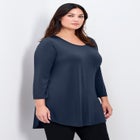 Sara Everyday Scoop Neck Tunic image number 2