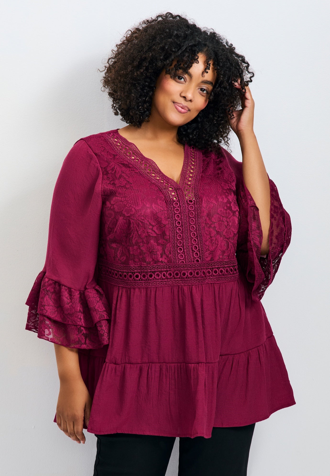 Wallflower Lace Detail Tunic image number 0