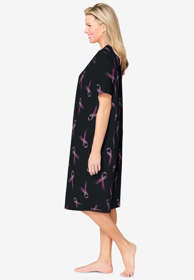 Catherines&reg; Breast Cancer Support Sleepshirt image number 2