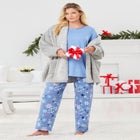 Dreams & Co.® Fluffy Bed Jacket. image number null