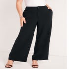 June Fit Wide-Leg Corner Office Pants image number null