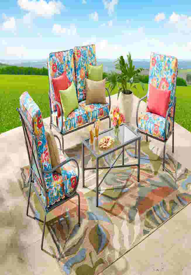 Riviera Steel Double Deep Loveseat image number 2