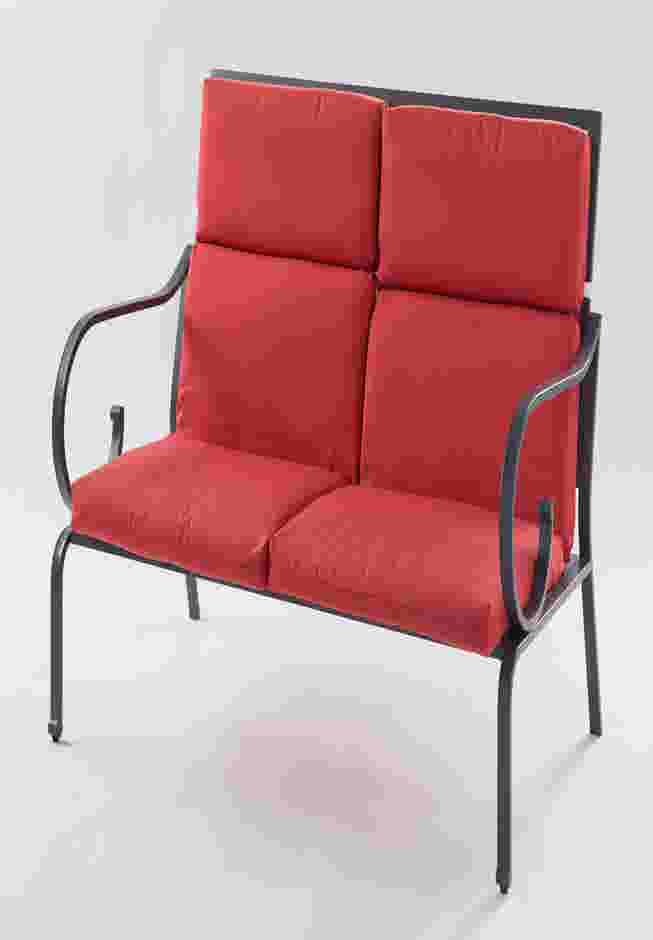 Riviera Steel Double Deep Loveseat image number 0