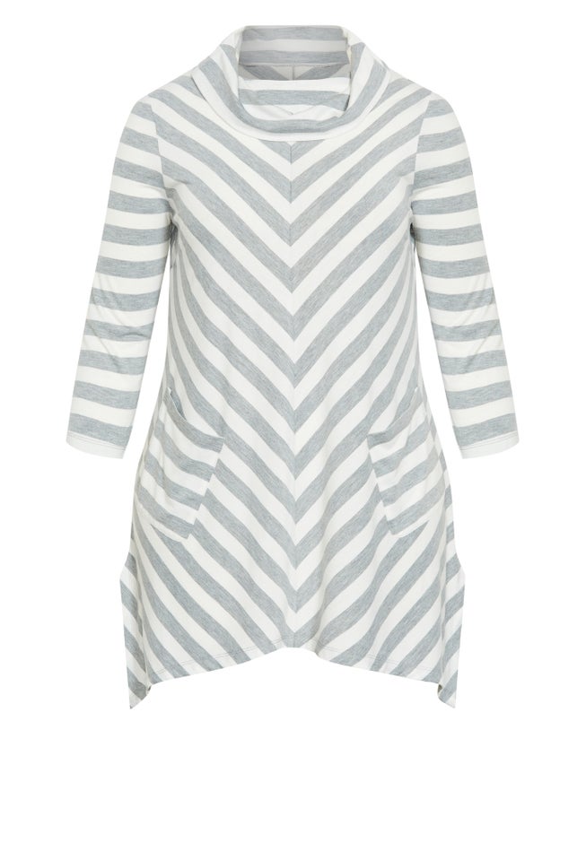 Emily Panel Stripe Tunic image number 4