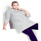 Emily Panel Stripe Tunic image number null