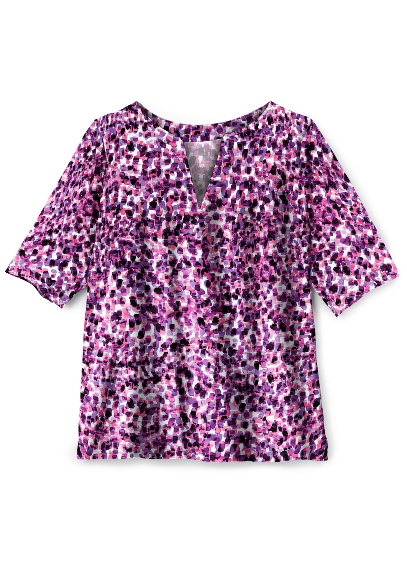 Three-Quarter Sleeve Swim Tee image number 3