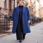 Long Shawl Collar Wool Coat image number 0
