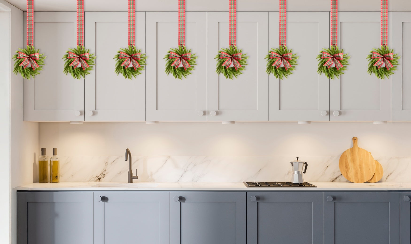 7" Mini Wreaths, Set of 8 image number 4