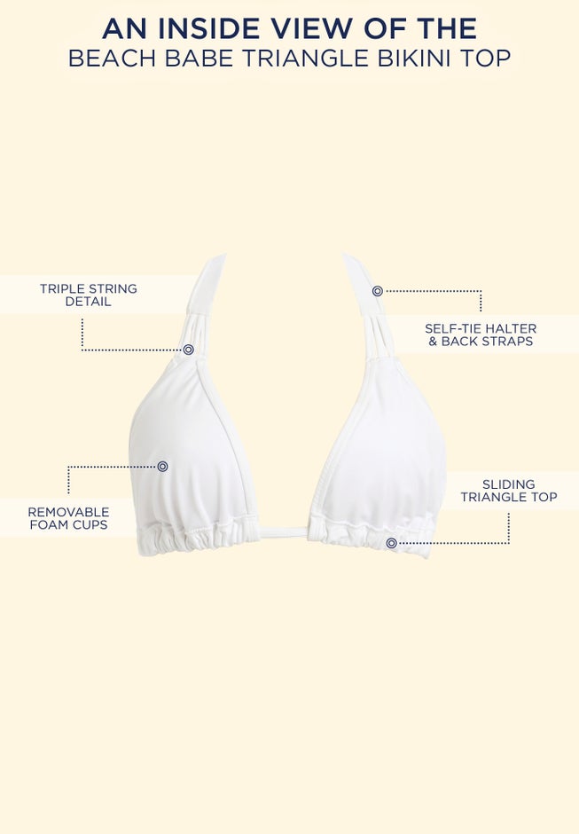 Beach Babe Triangle Bikini Top image number 3