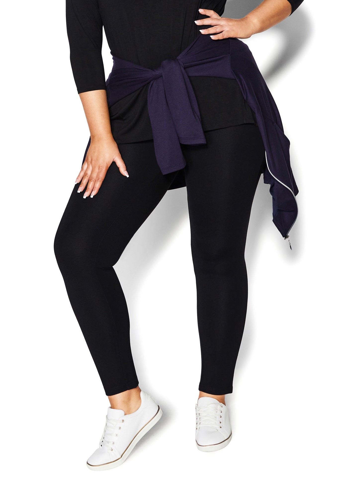Pull On Ponte Pant image number 4