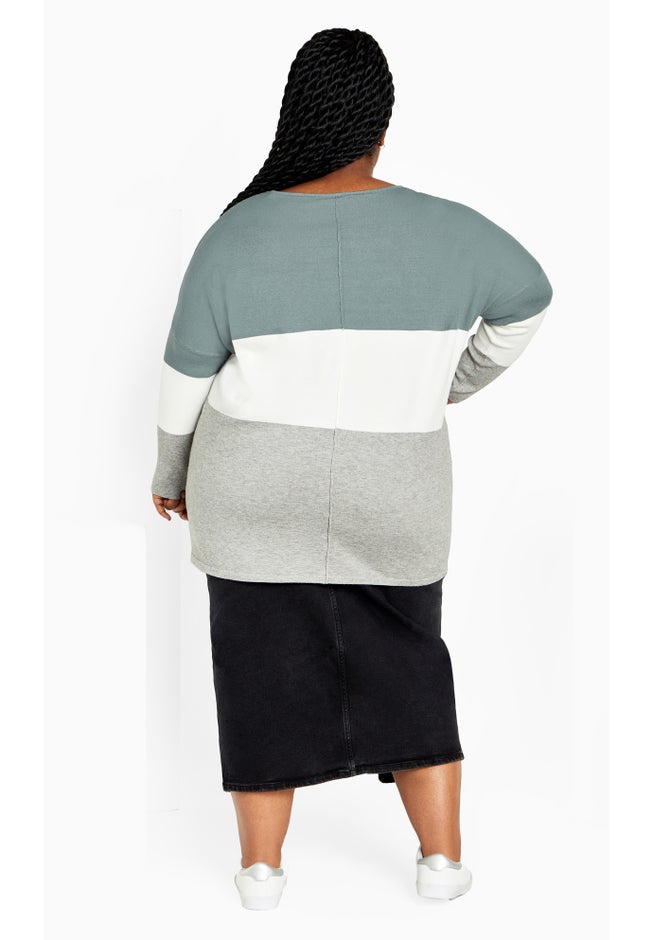 Sadie Colorblock Sweater image number 3
