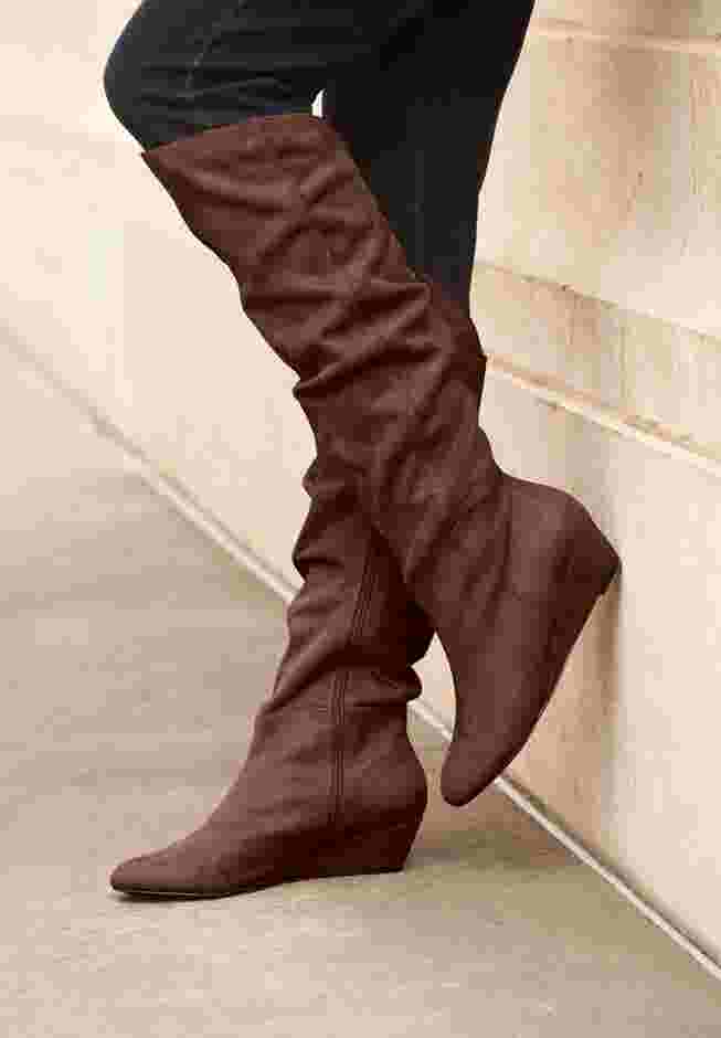 The Tamara Tall Wide Calf Boot By Comfortview image number 9